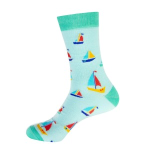 Socks Boats Light Blue