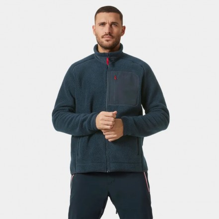 Helly Hansen Panorama Pile Fleece Block Jacket Navy