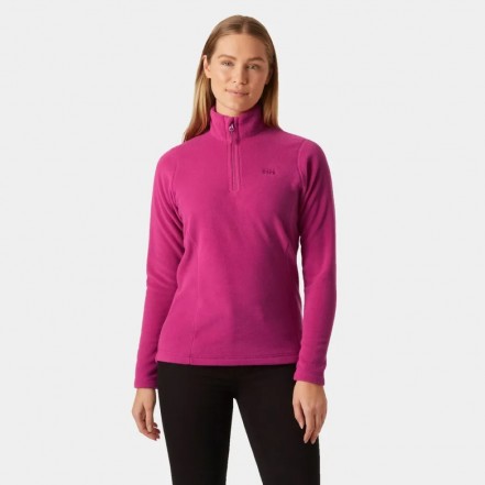 Helly Hansen W Daybreaker 1/2 Zip Magenta